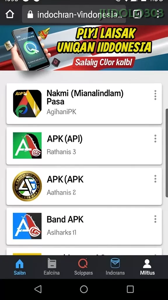 Cuplikan layar WINTOTO69 — aktivitas