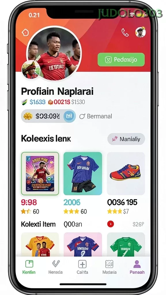 Cuplikan layar GLOWIN88 — pengaturan akun